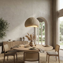 Opviq Loval-50-Nua-1001 Lámpara de Araña Beige